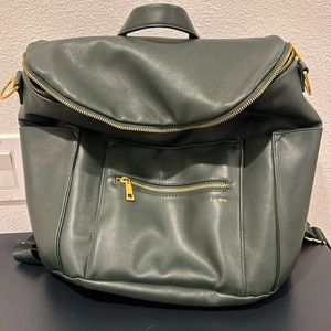 FAWN Hunter Green Diaper Bag